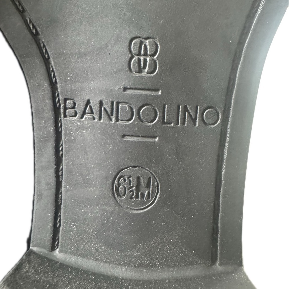 Bandolino Black Patent Loafers with Bow Detail - Picture 9 of 10
